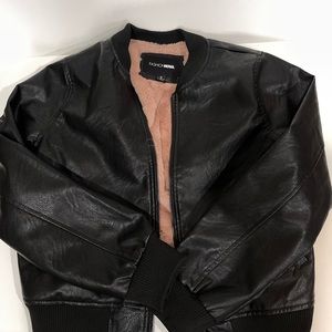 Fashion Nova Leather black jacket